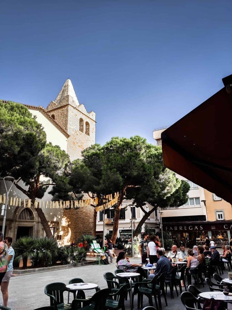 Lloret de Mar square