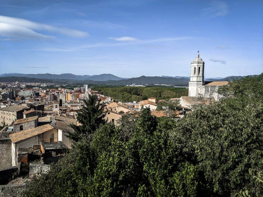 View from city walls