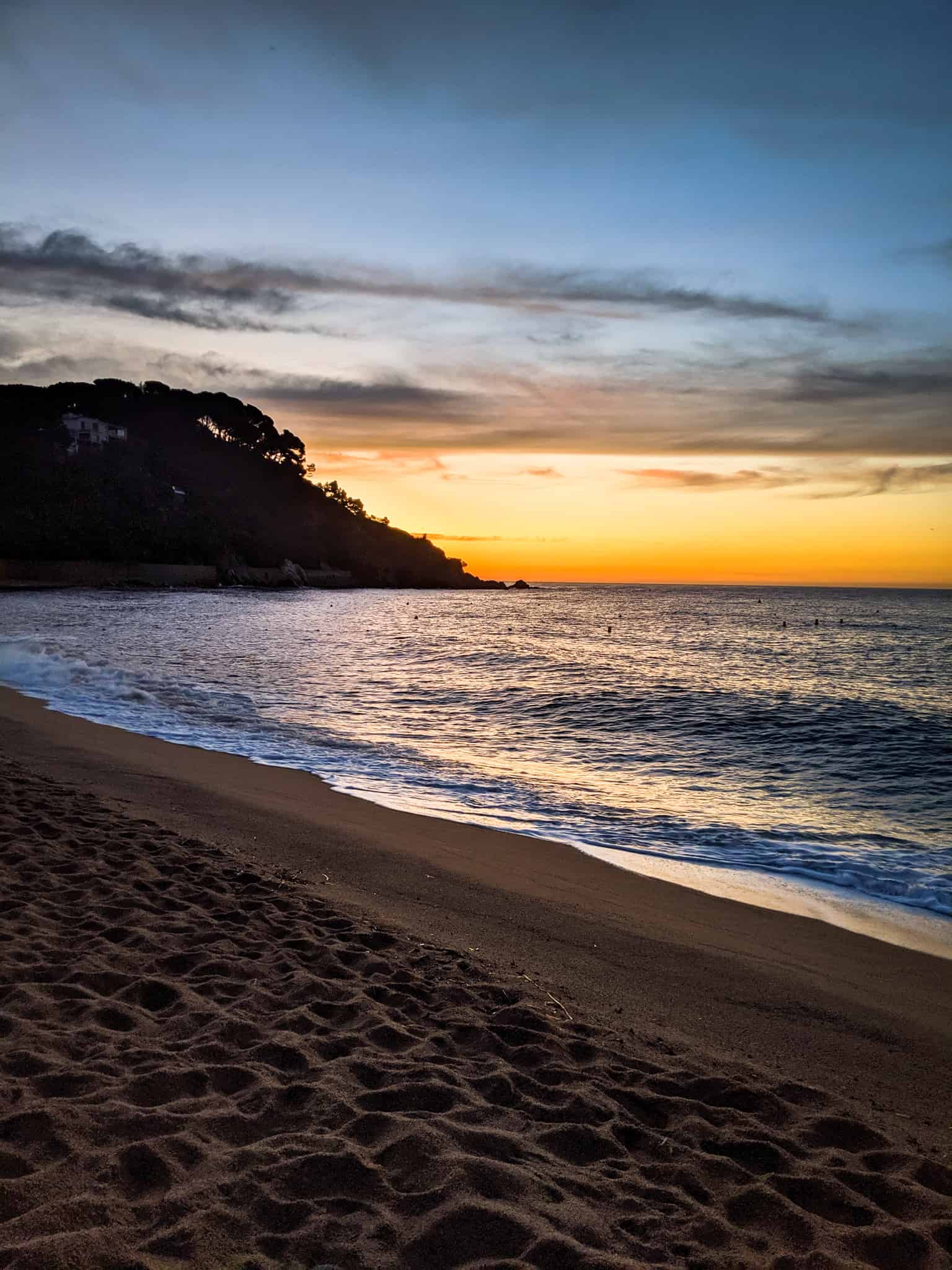 Beach sunset