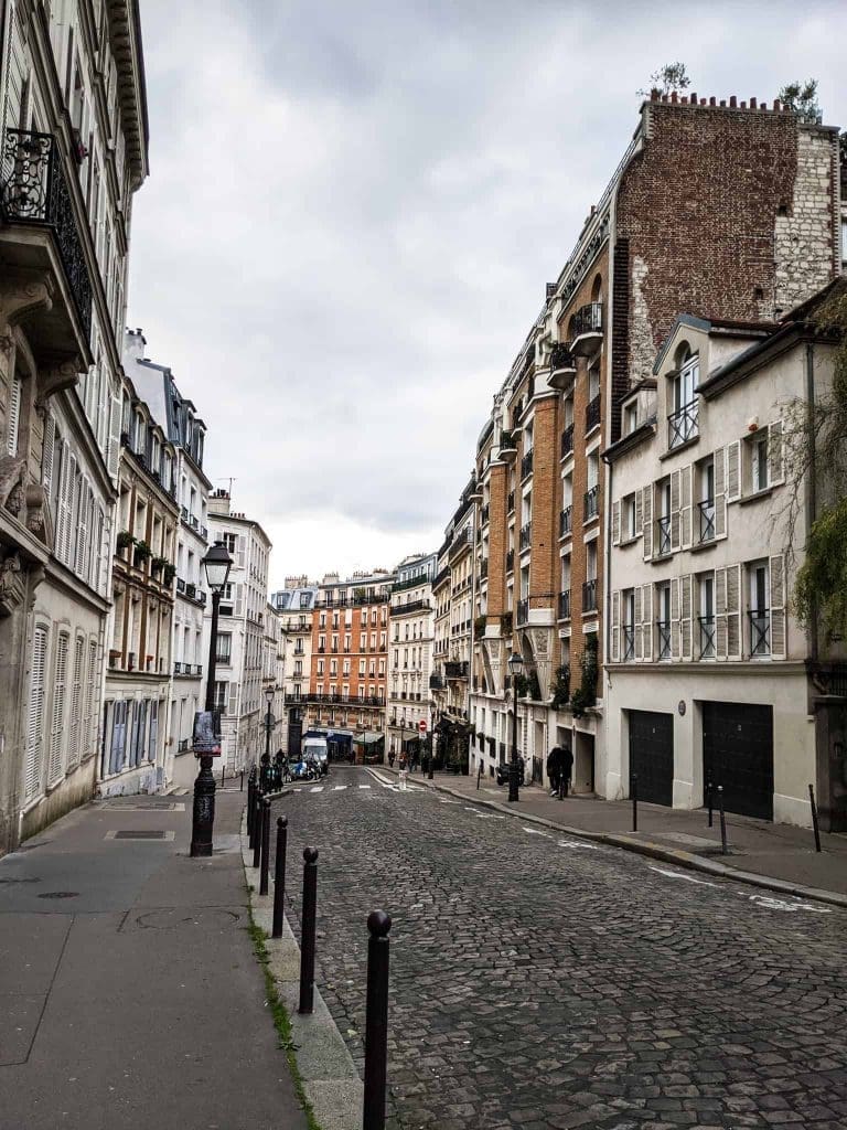 streets in Paris