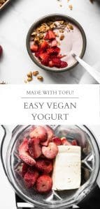 easy vegan yogurt pin