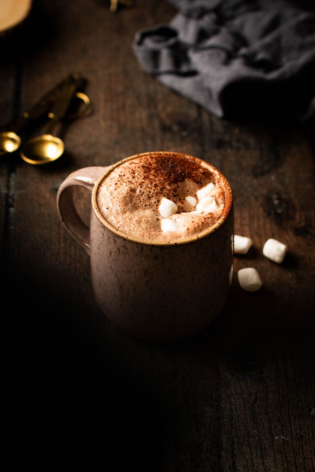 Vegan Salted Maple Hot Cocoa