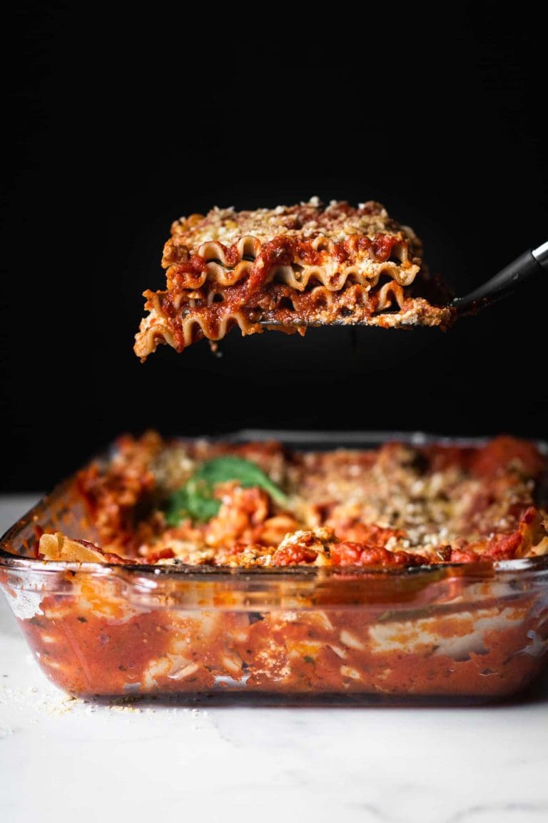 Vegan Lasagna with Tofu Ricotta - Nourished