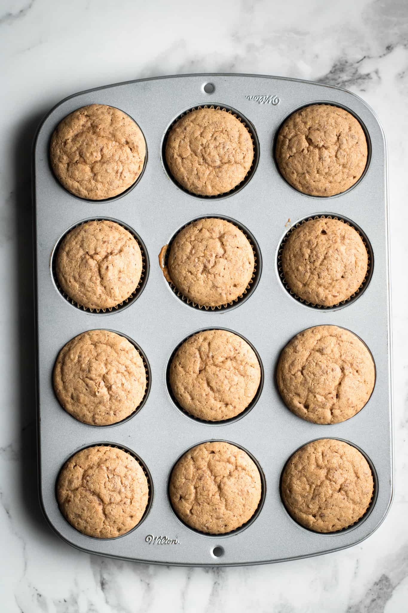 baked cupcakes in muffin tins