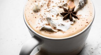 Vegan Eggnog Latte