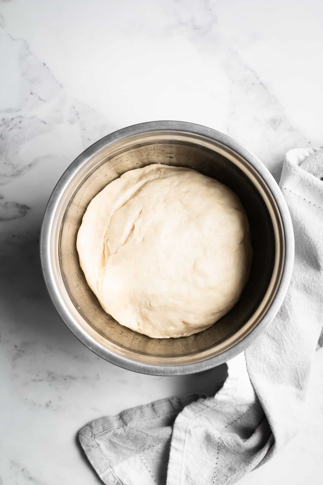 dough in a bowl