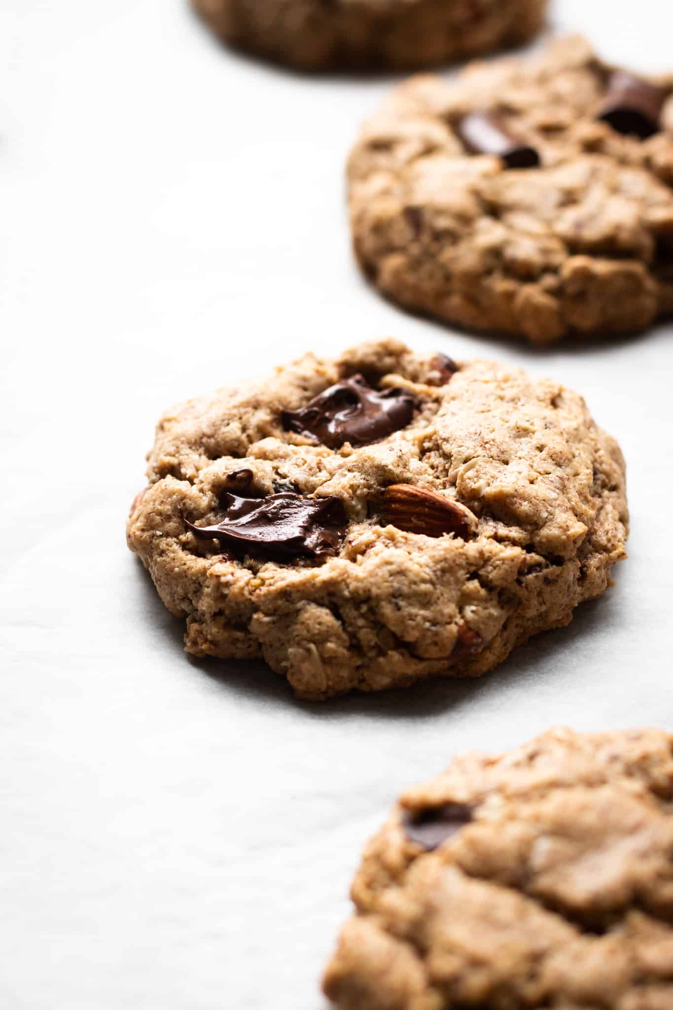 Top 10 Recipes of 2021 - vegan almond breakfast cookies