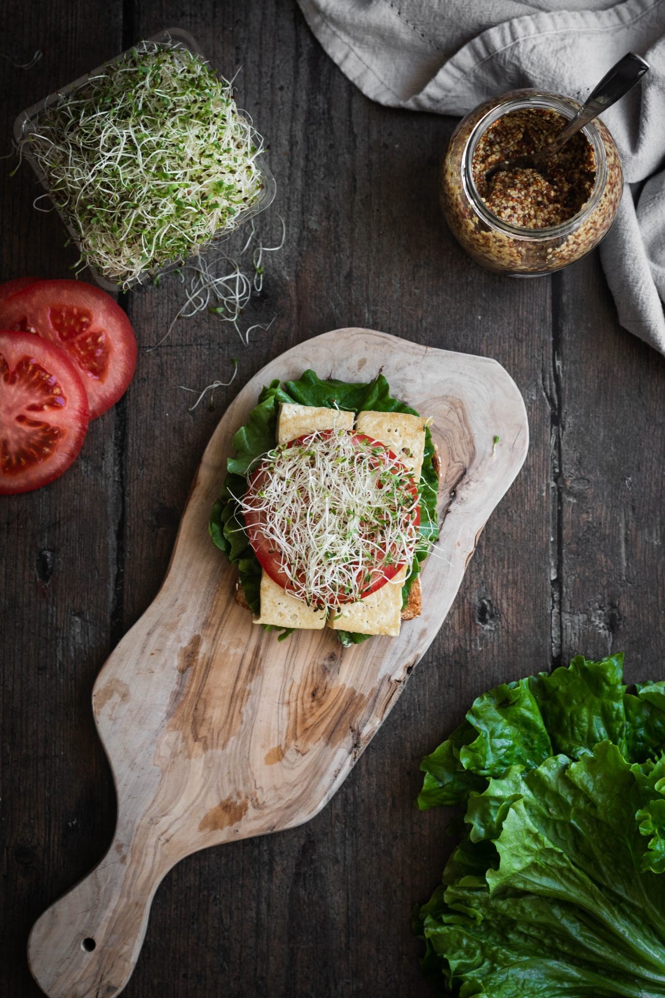 Easy Vegan Tofu Sandwich - Nourished