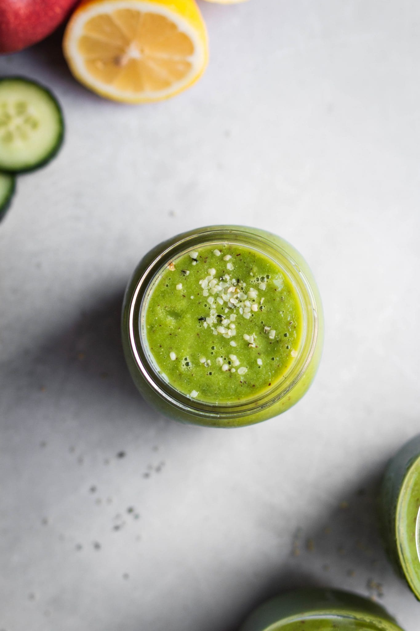 large batch green smoothie