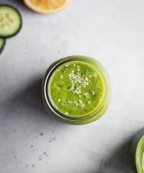 large batch green smoothie