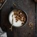 date-sweetened chai granola with yogurt