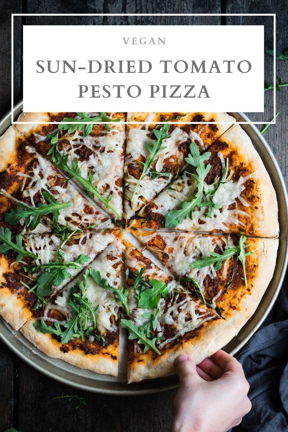 SunDried Tomato Pesto Pizza (Vegan) Nourished