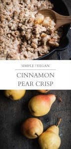 cinnamon pear crisp pin