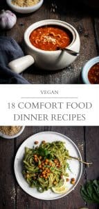 comfort food dinner recipes pin