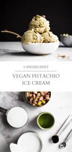 vegan pistachio ice cream pin