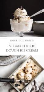 vegan cookie dough ice cream pin