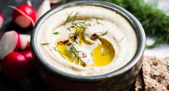 Creamy Lemon Garlic Hummus