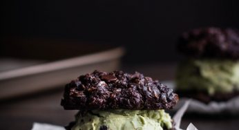 Mint Chocolate Ice Cream Sandwiches