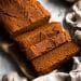 sliced pumpkin bread