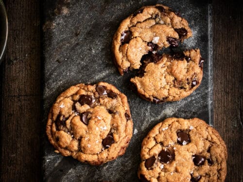 Perfect Vegan Chocolate Chip Cookies - Nourished