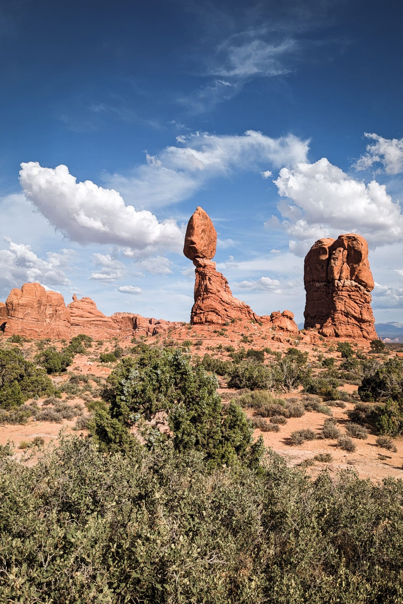 View of Balanced Rock