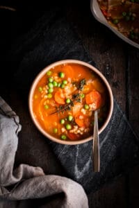 Simple Barley and Vegetable Soup